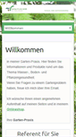 Mobile Screenshot of garten-praxis.de